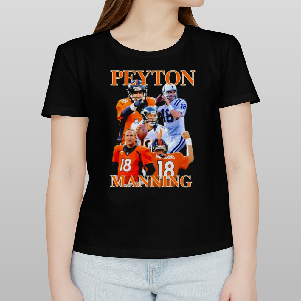 Peyton Manning Denver Broncos Jersey Tshirt