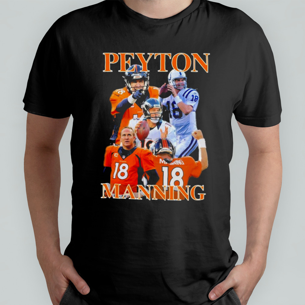 Peyton Manning Denver Broncos Jersey Tshirt