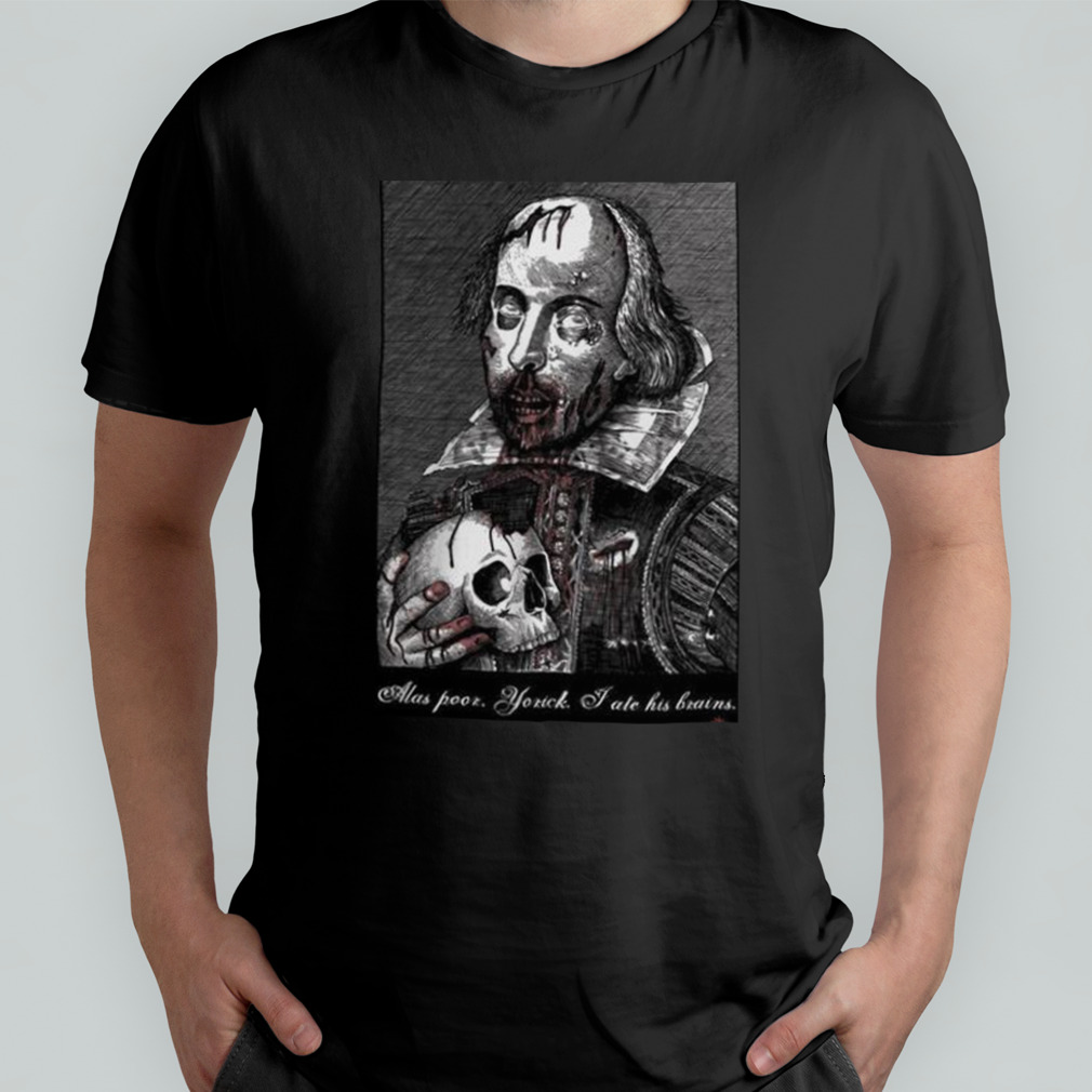 Poster Zombie Shakespeare shirt