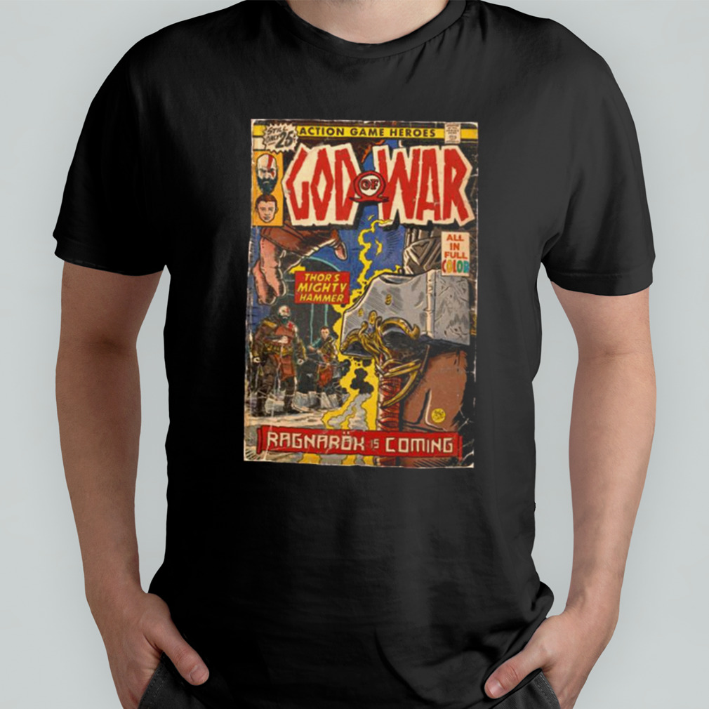 Ragnarök Comic Book God Of War shirt
