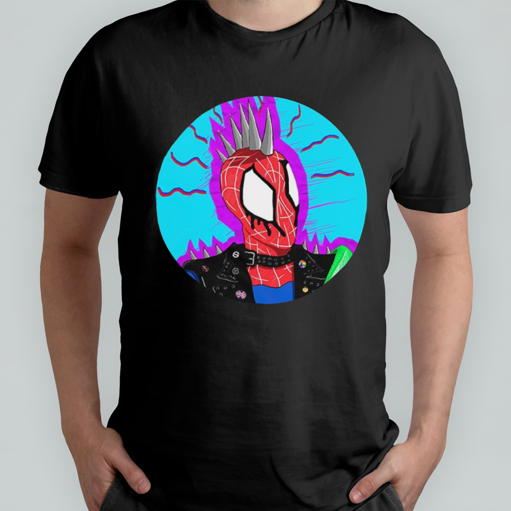 Spider-Punk Across The SpiderVerse Spider-Man 2023 Movie T-Shirt