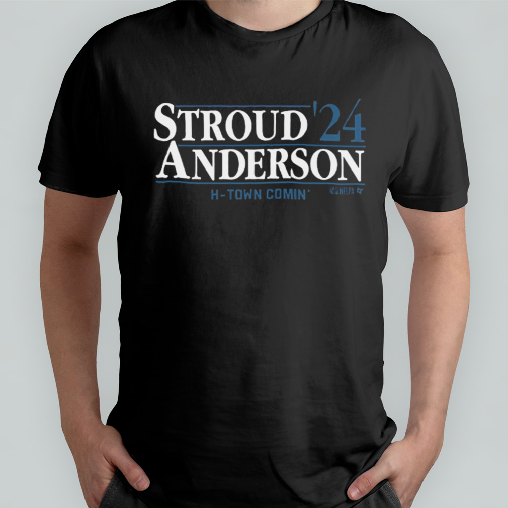 Stroud 24 Anderson H-Town Comin shirt