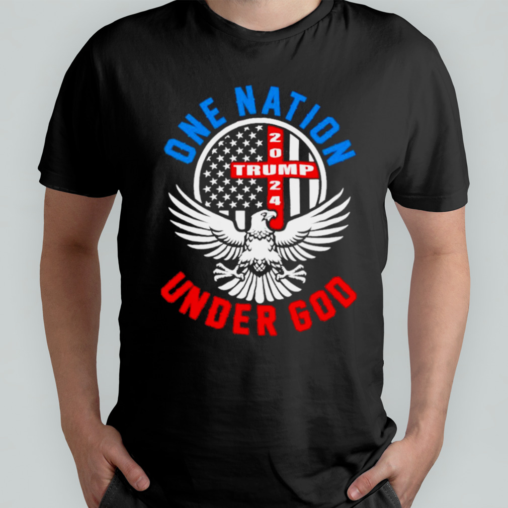 Trump 2024 One Nation Under God shirt