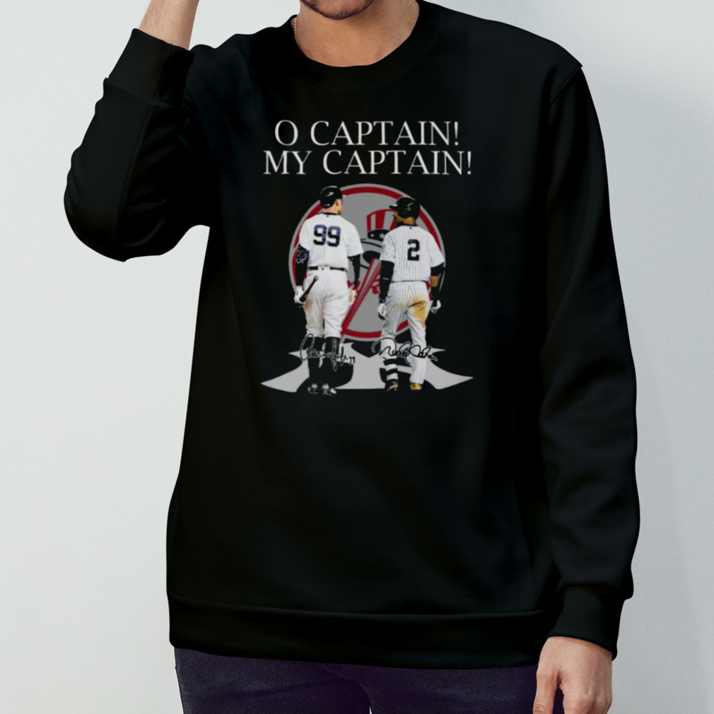 Aaron Judge and Derek Jeter o captain my captain shirt t-shirt by To-Tee  Clothing - Issuu