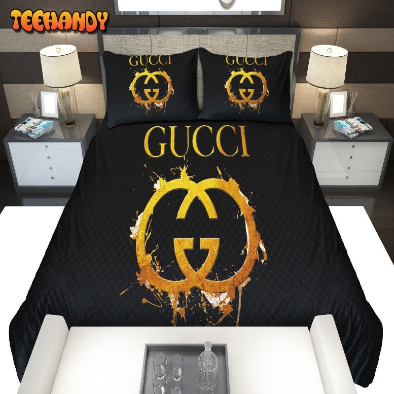 Periodo perioperatorio perecer resbalón Art Logo Gucci Bedding Set