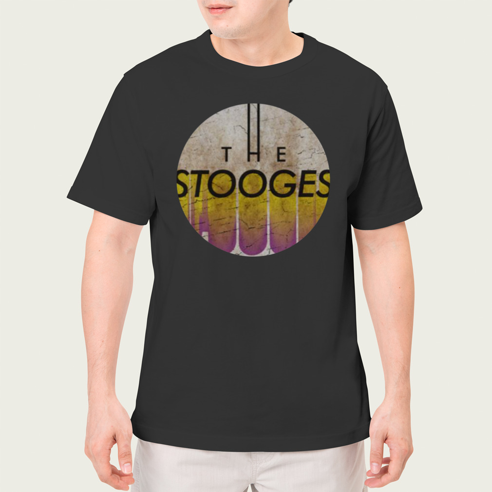 Vintage Yellow Circle The Stooges Shirt