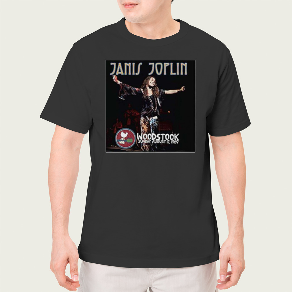 Wood Stock Janis Joplin Shirt
