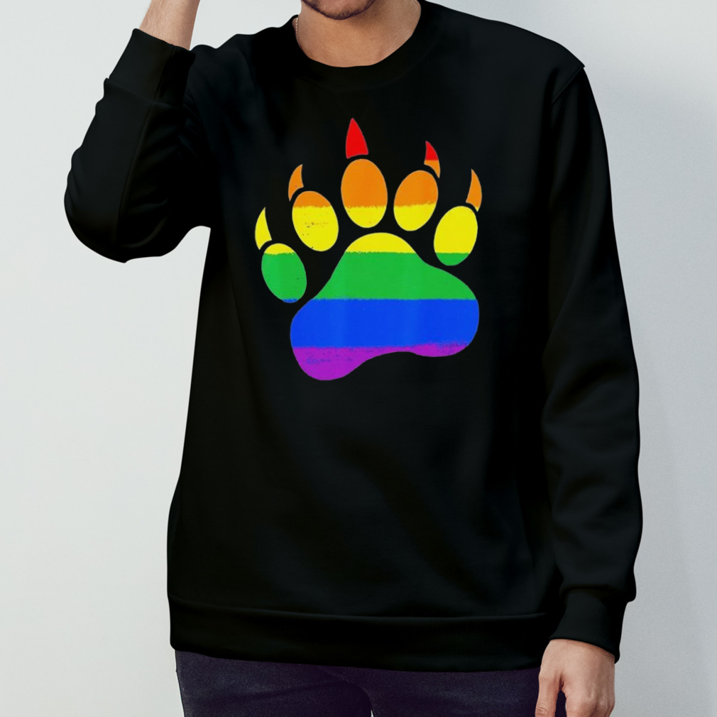 Gay Bear Paw Pride LGBT Pride Polar Cubs Shirt, hoodie, sweater