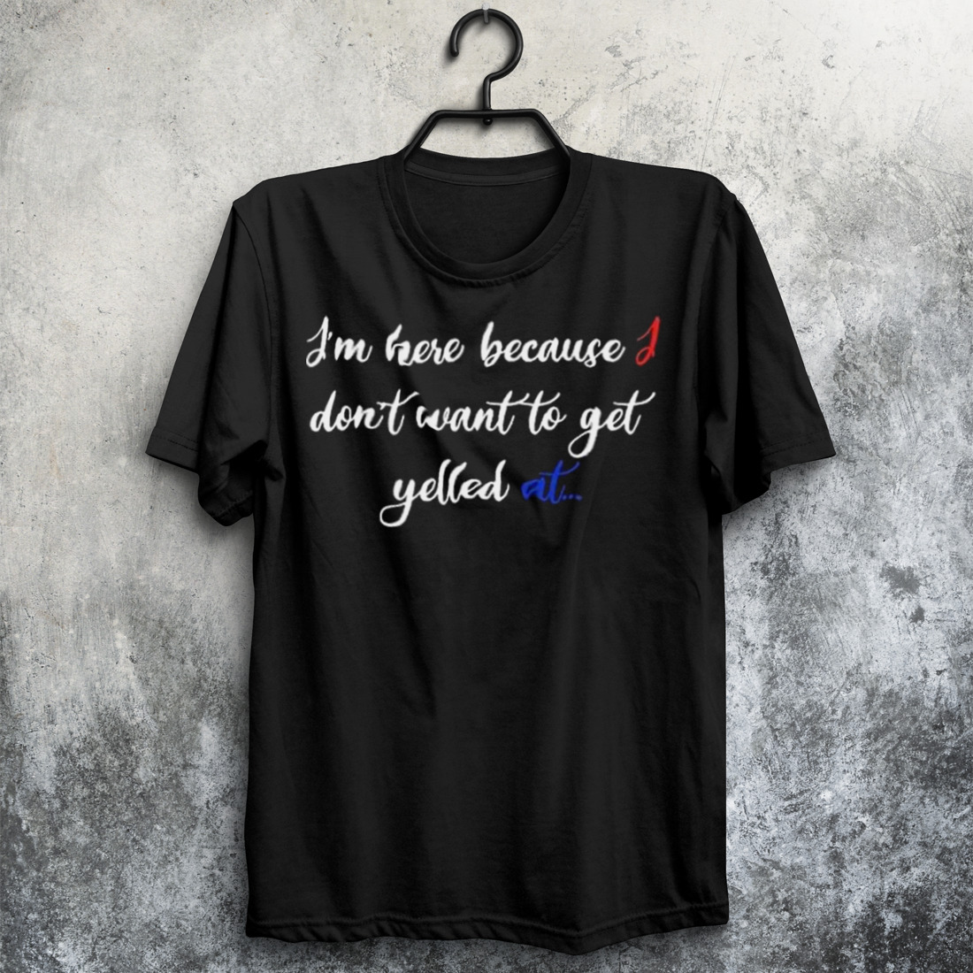 Zion Williamson I’m Here Because I Don’t Want To Get Yelled At Shirt