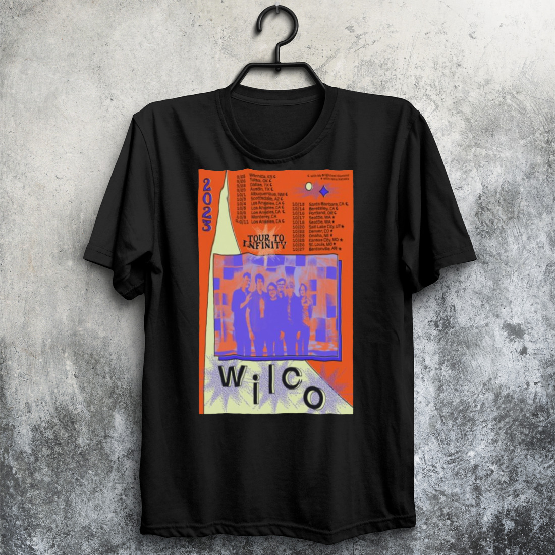 Wilco Band Infinity To US Tour 2023 Shirt