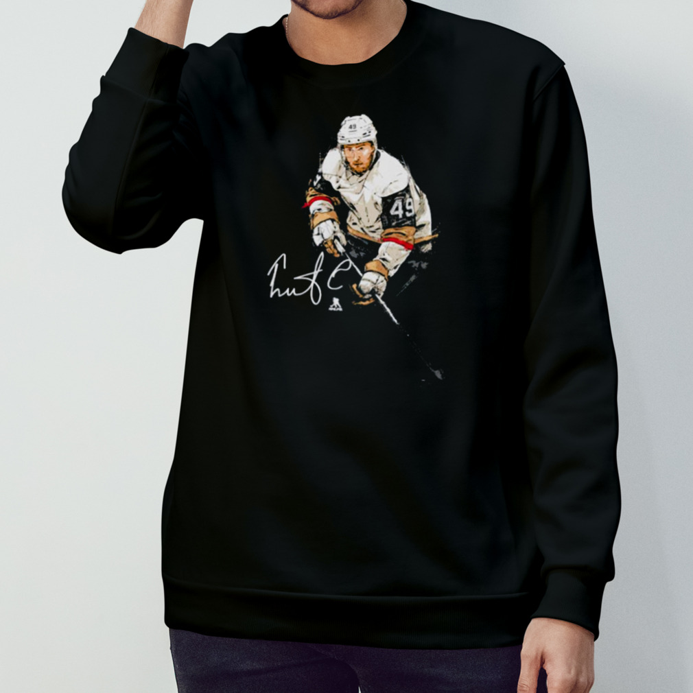 Ivan Barbashev Vegas Hockey Signature Illustration Shirt