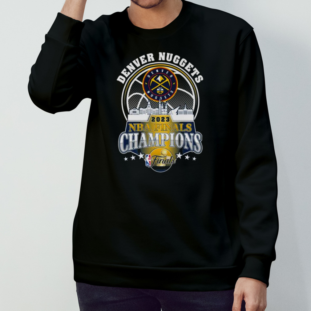 Nuggets 2025 skyline hoodie