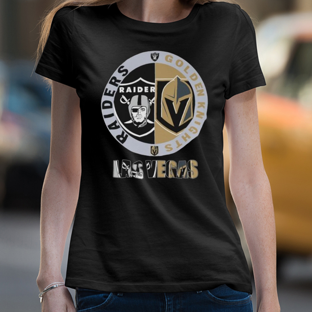 Las vegas raiders vs vegas golden knights las vegas champion 2023 logo  shirt, hoodie, sweater, long sleeve and tank top