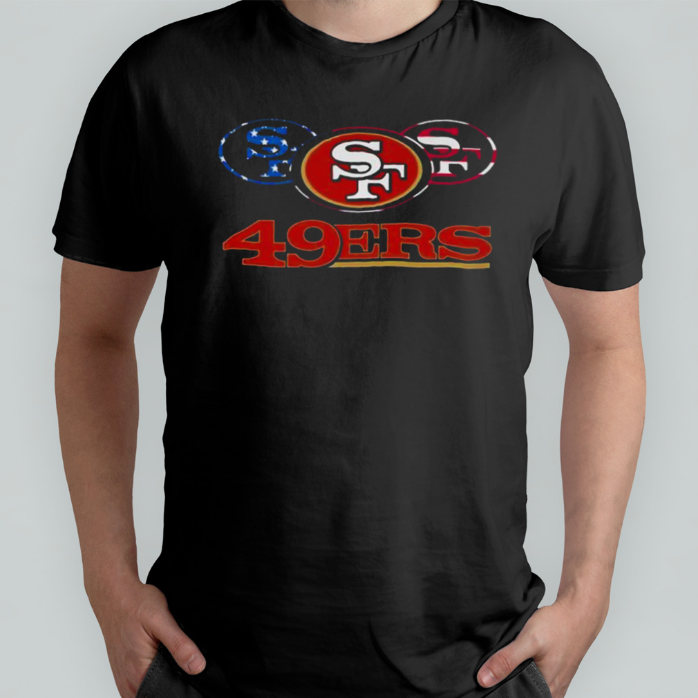 San Francisco 49ers Vintage Logo T-Shirt by Florian Rodarte - Fine Art  America