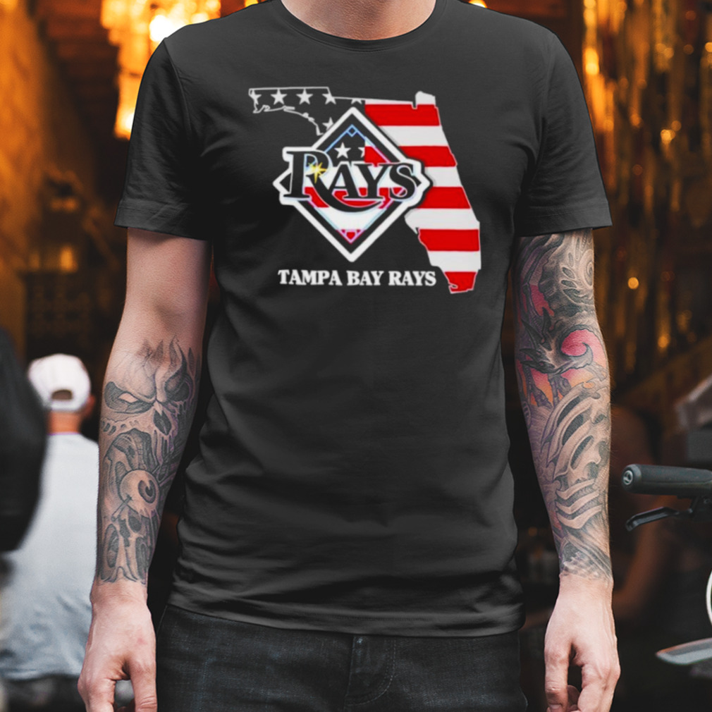 tampa Bay Rays US Florida map shirt