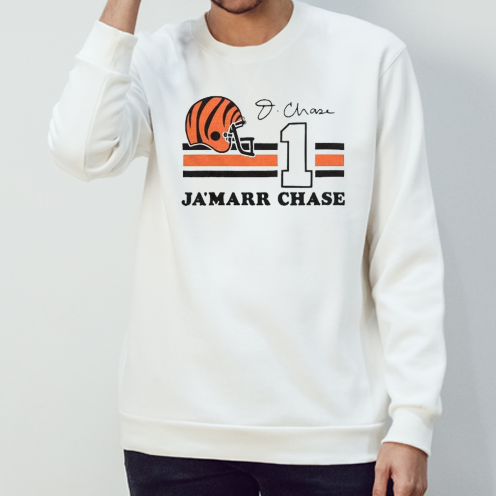 Signature CincinnatI bengals ja'marr chase #1 shirt, hoodie, longsleeve,  sweater