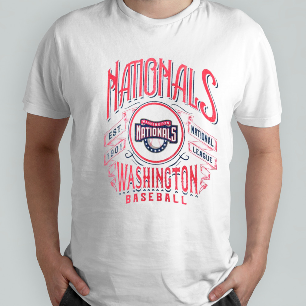 Washington Nationals Rucker Collection Distressed Rock T-Shirt