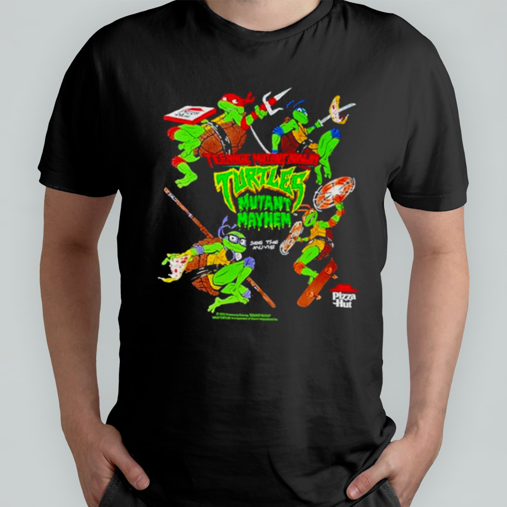 Dan Hernandez Pizza Hut Teenage Mutant Ninja Turtles Mutant Mayhem Shirt