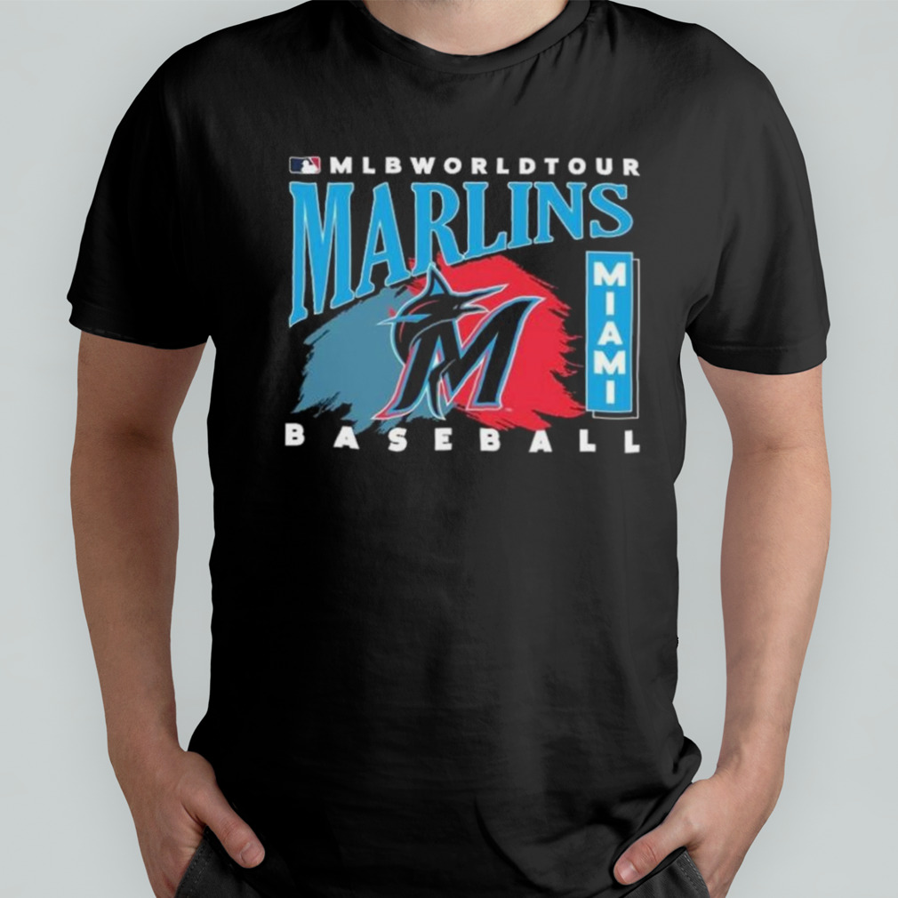 MLB World Tour Miami Marlins Baseball Logo 2023 Shirt - Bring Your