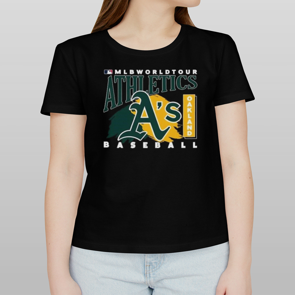 MLB World Tour Oakland Athletics logo T-shirt, hoodie, sweater