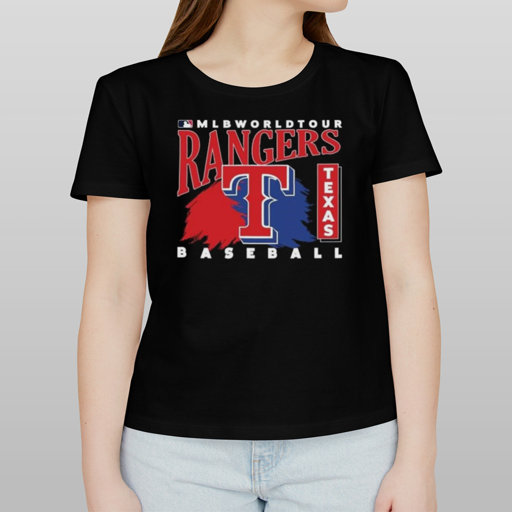 MLB World Tour Texas Rangers Baseball Logo 2023 Shirt - Bring Your Ideas,  Thoughts And Imaginations Into Reality Today