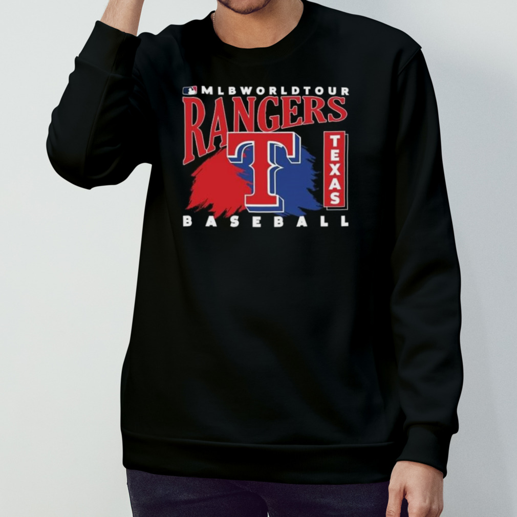 Mlb World Tour Texas Rangers Baseball Logo 2023 Shirt