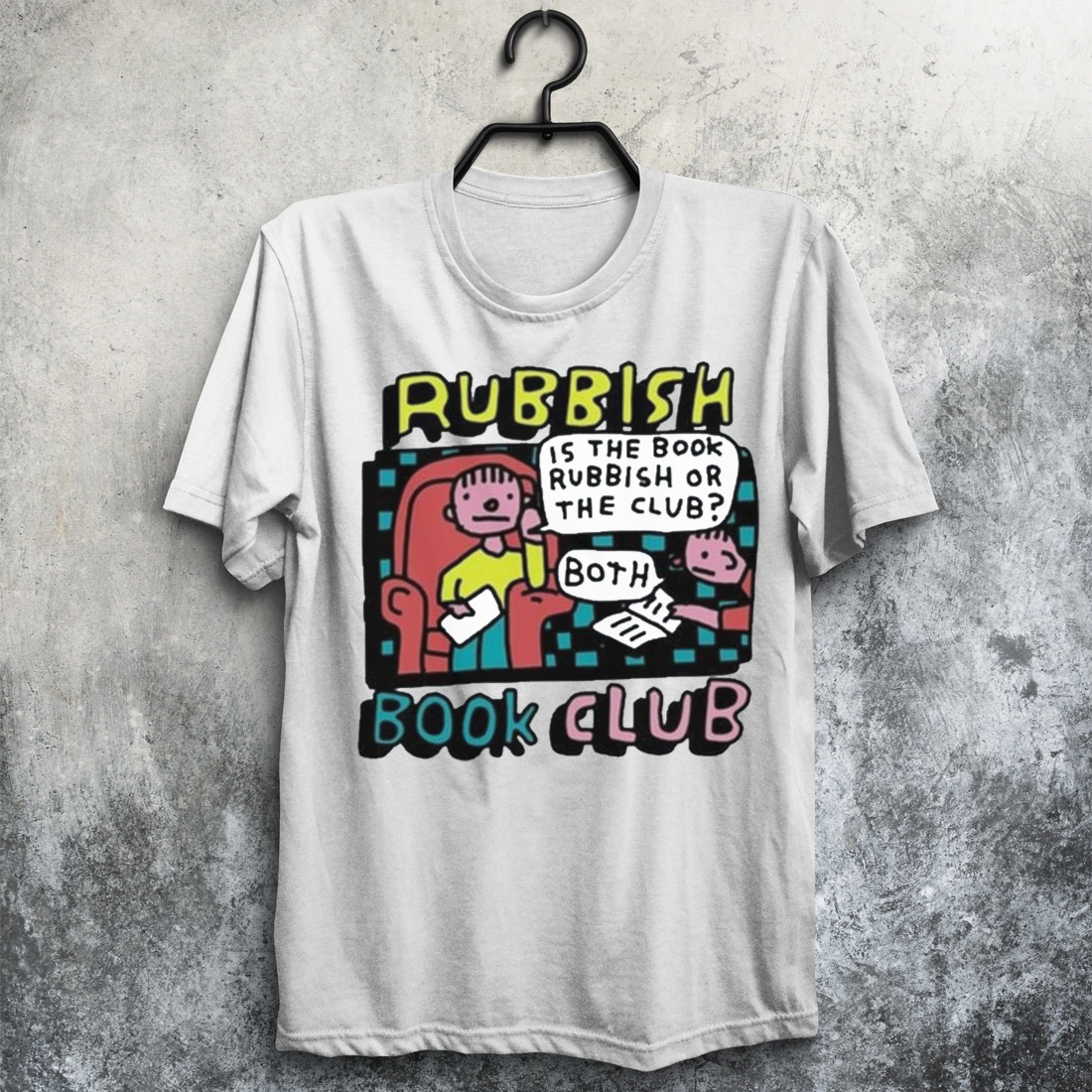 Zoebread Rubbish Book Club Shirt