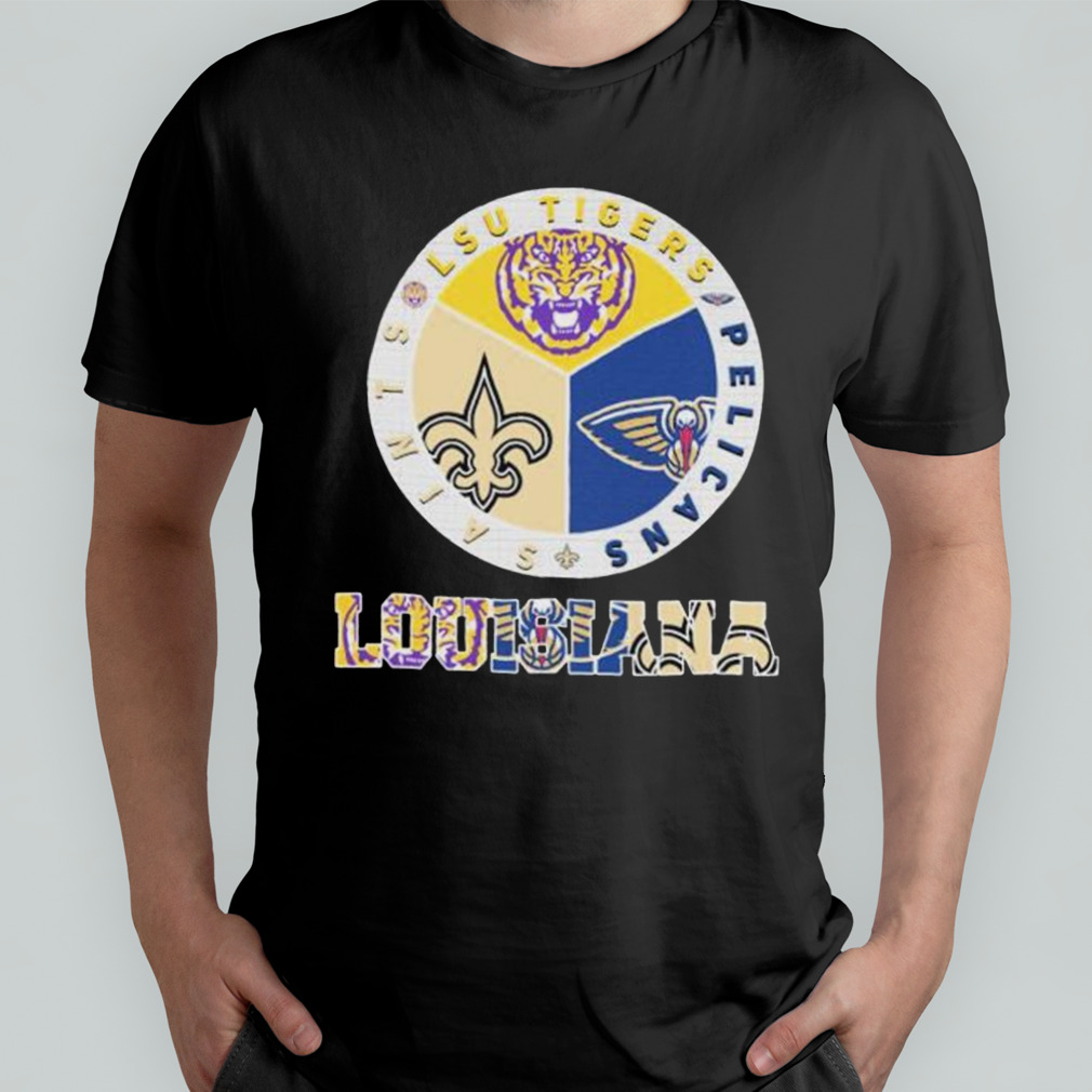 New Orleans Saints And LSU Tigers Unisex T-Shirt