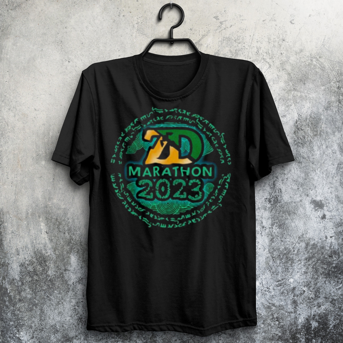 Zelda Dungeon Marathon 2023 Logo Shirt