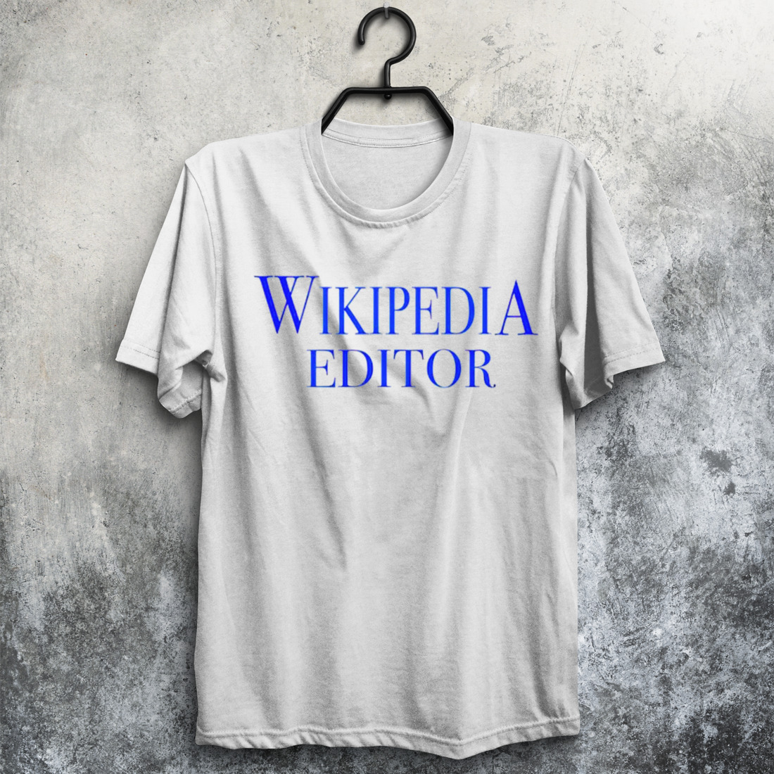 Wikipedia Editor shirt