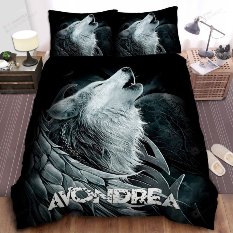Wolf Wings Howling Bedding Set