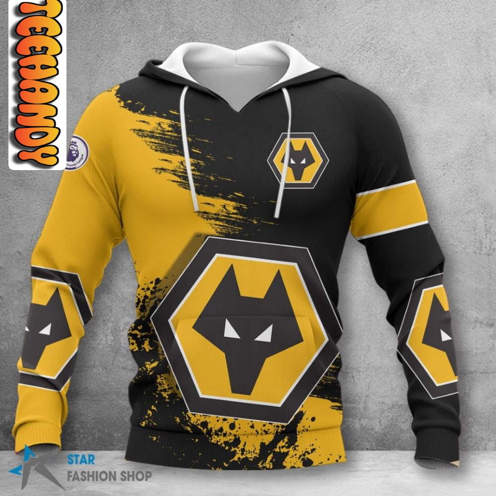 Wolverhampton Wanderers FC 3D Hoodie