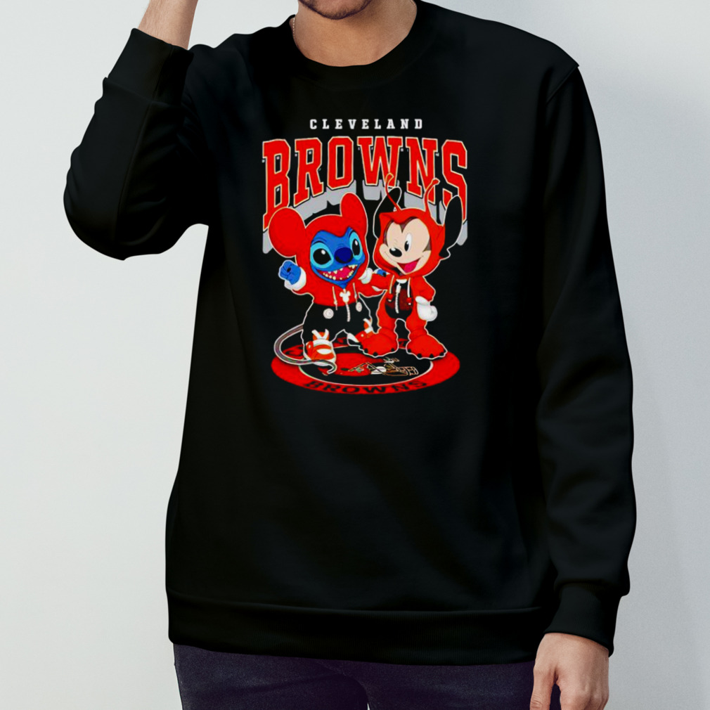 Cleveland Browns baseball stitch and mickey Shirt - Bring Your