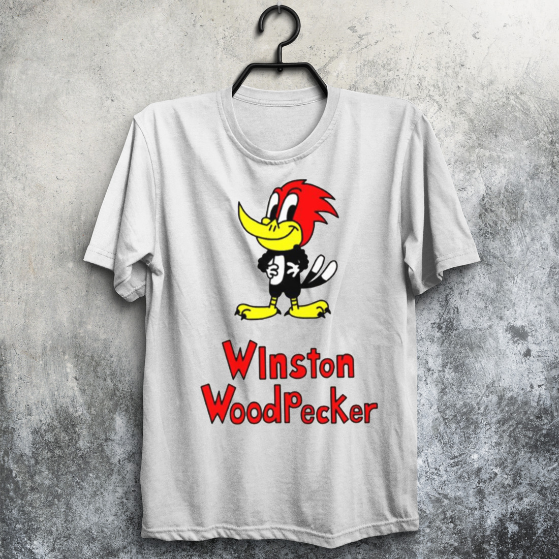 Winston Woodpecker With Name shirt