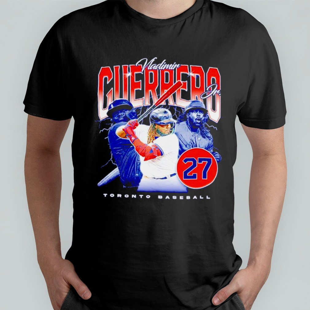 Vladimir Guerrero Jr. Toronto Blue Jays retro Lightning shirt - Limotees