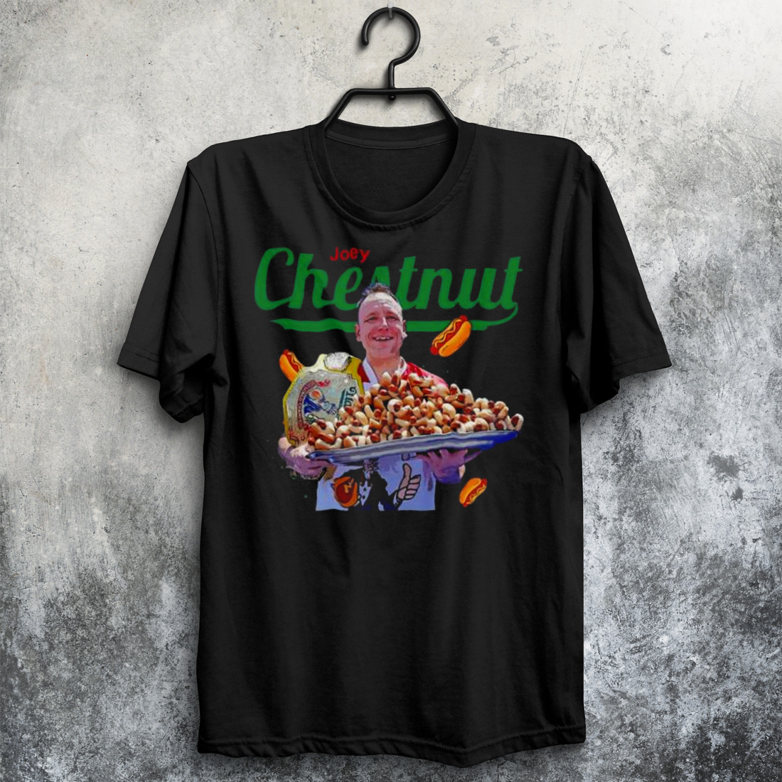 Winner Hot Dogs Eating Contest 2023 Joey Chestnut shirt