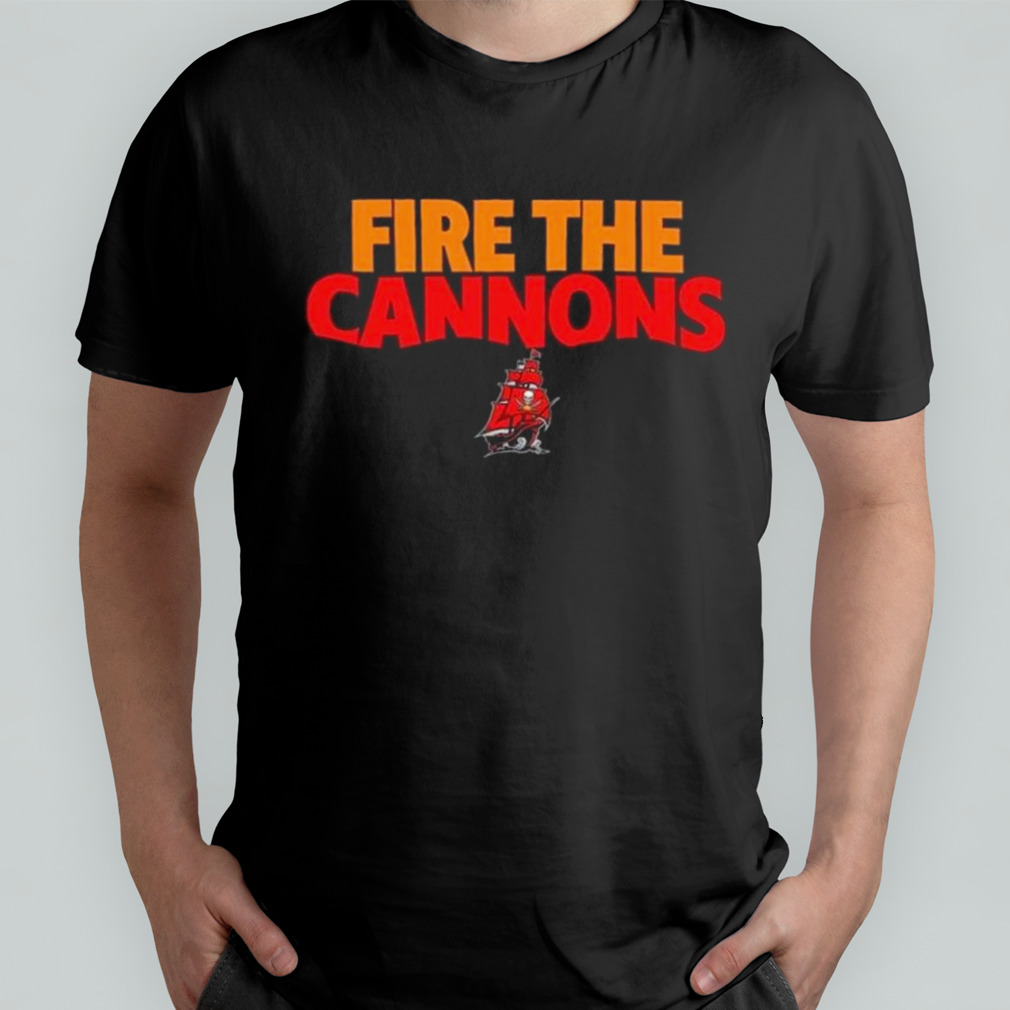 Fire The Cannons Logo Tampa Bay Buccaneers T-shirt, hoodie