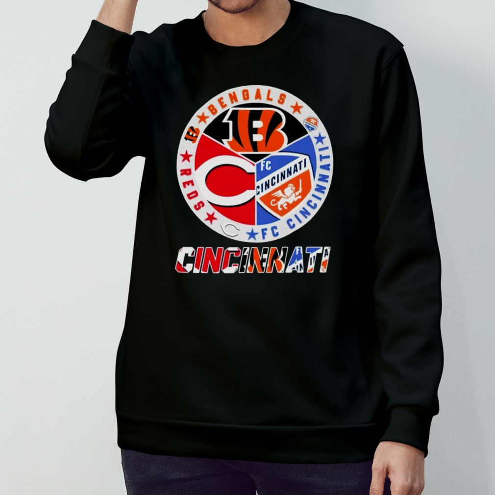 Superman Cincinnati Bengals And Cincinnati Reds shirt, hoodie