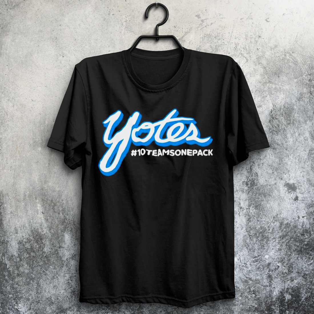 Yotes 10Teamsonepack shirt