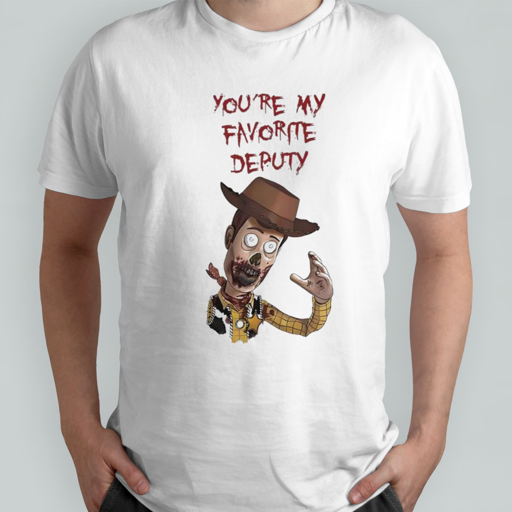 Zombie Sheriff Woody Toy Story shirt