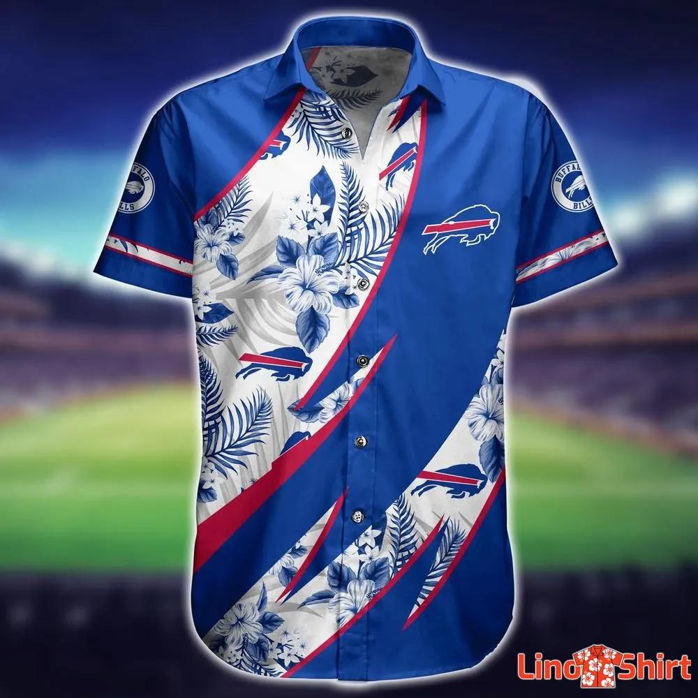 Nfl Buffalo Bills Bold Combo Hawaiian Shirt And Short Gift Men