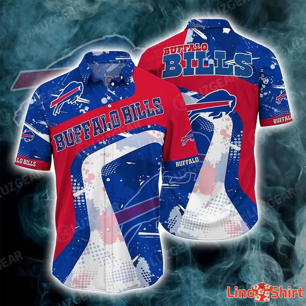 NFL Buffalo Bills Hawaiian Shirt,Aloha Shirt,Letter Print - Ingenious Gifts  Your Whole Family