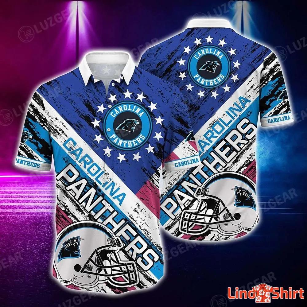 Carolina Panth49ers NFL Hawaiian Shirt And Short Mickey Graphic Printed  Gift For Fans - Freedomdesign