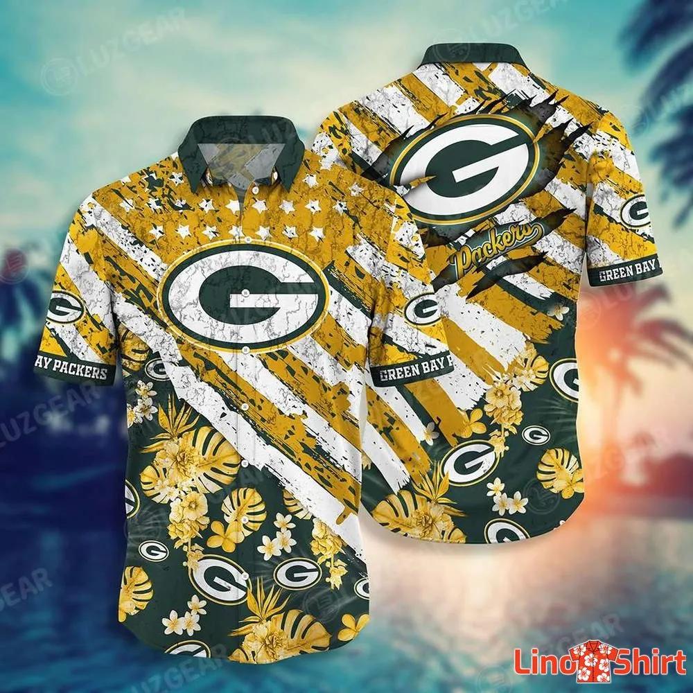 NFL Green Bay Packers Hawaiian Shirt Hot Trend Summer 2023