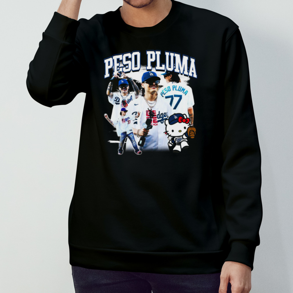 Original la Peso Pluma Hello Kitty shirt, hoodie, sweater, long