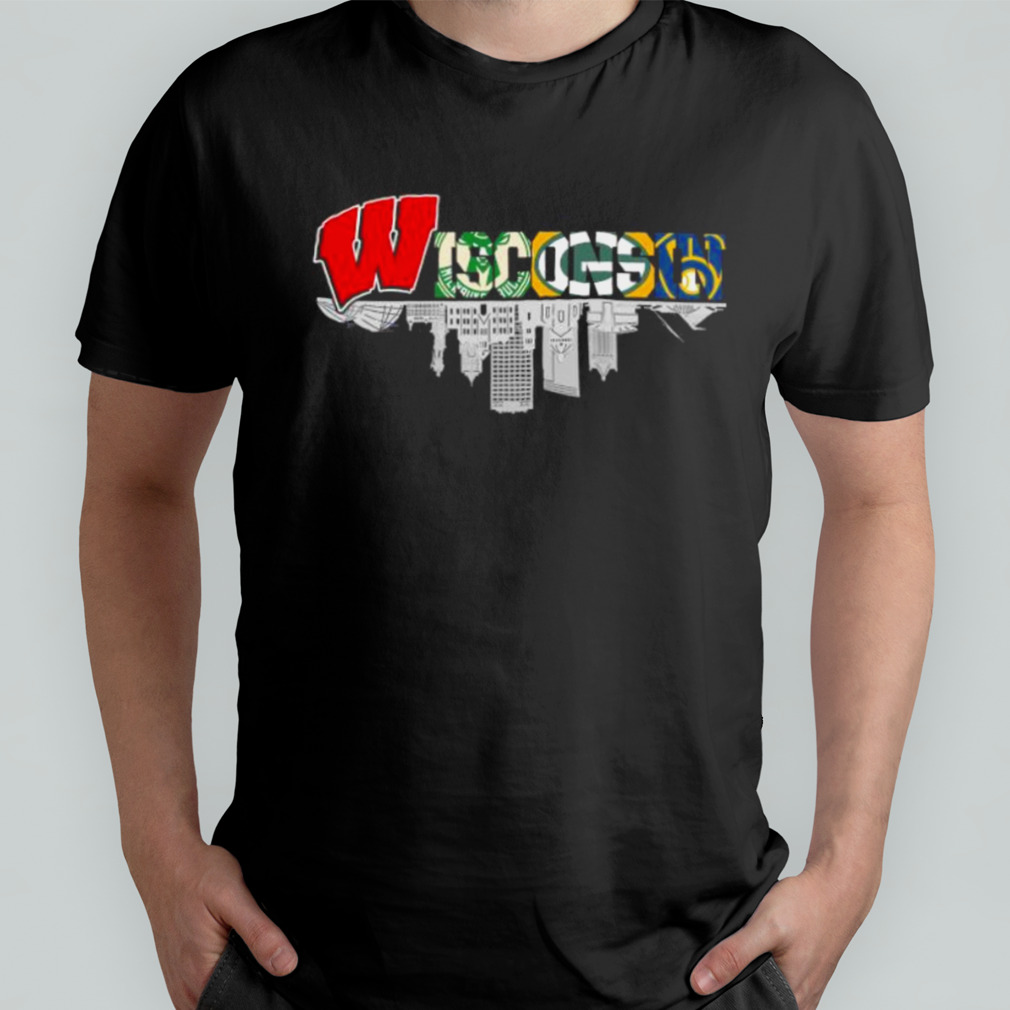 Wisconsin Sport Team Champions Skyline 2023 shirt