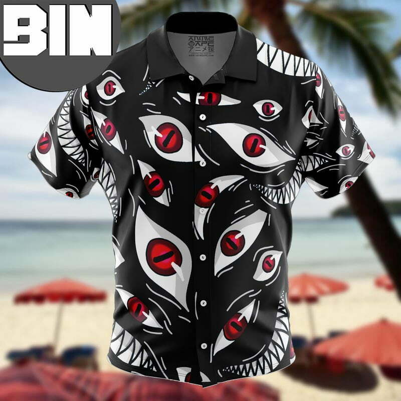 Quest of Guts Berserk Button Up Hawaiian Shirt - Anime Ape