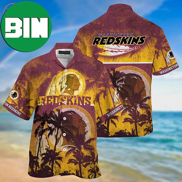 Washington Commanders 3D Hawaiian Shirt And Shorts For Men And