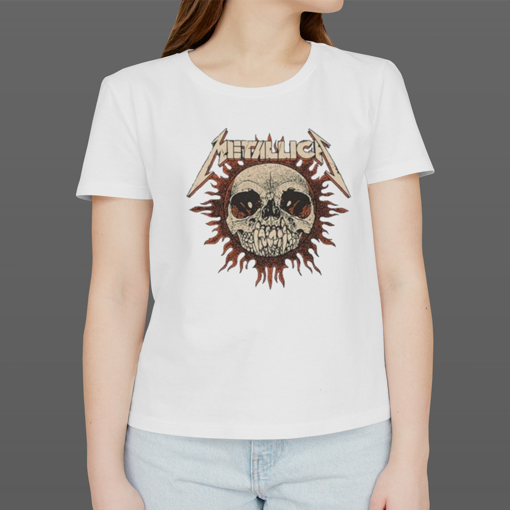 Flaming Sun Burnout T-Shirt