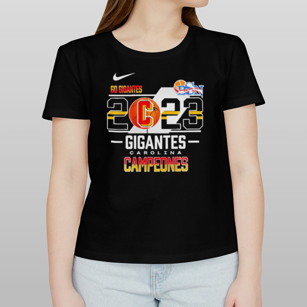 Nike Campeones Gigantes de Carolina 2023 shirt